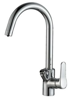 Смеситель для кухни Haiba HB76856 с подключением фильтра питьевой воды хром